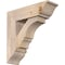 Ekena Millwork Balboa Traditional Smooth Bracket w/ Offset Brace, Douglas Fir, 7 1/2"W x 24"D x 24"H BKT0806X24X24BOA01SDF - alternate 1